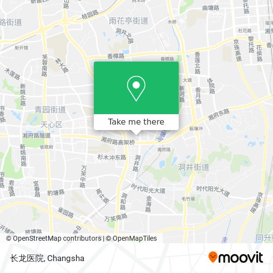 长龙医院 map