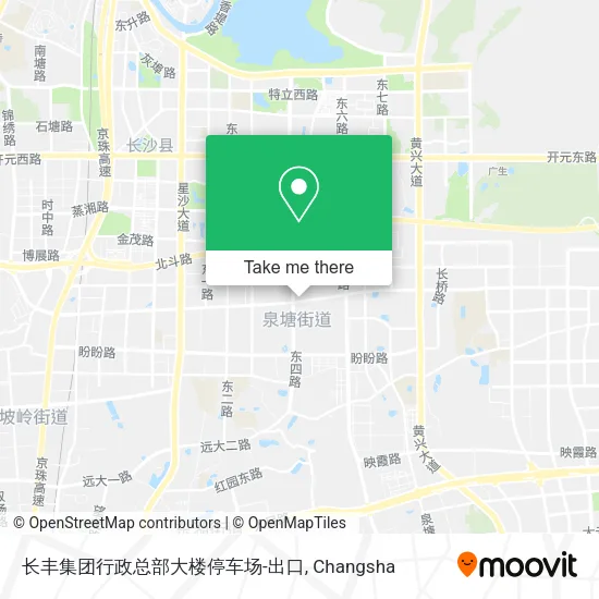 长丰集团行政总部大楼停车场-出口 map