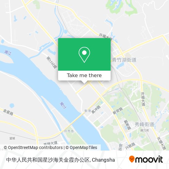 中华人民共和国星沙海关金霞办公区 map