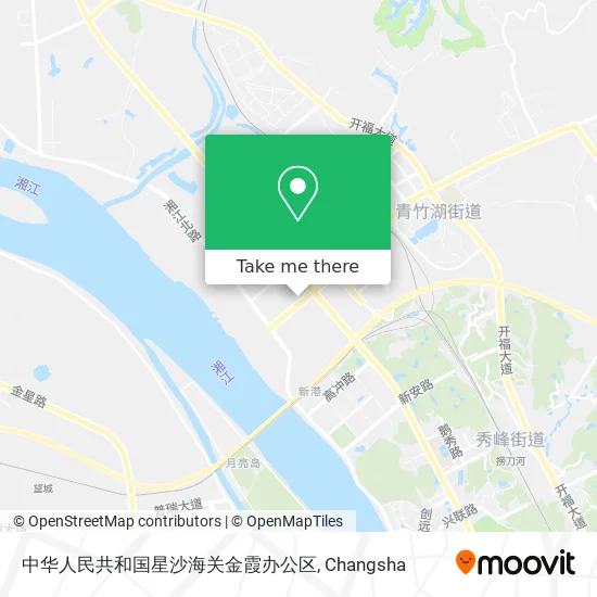 中华人民共和国星沙海关金霞办公区 map