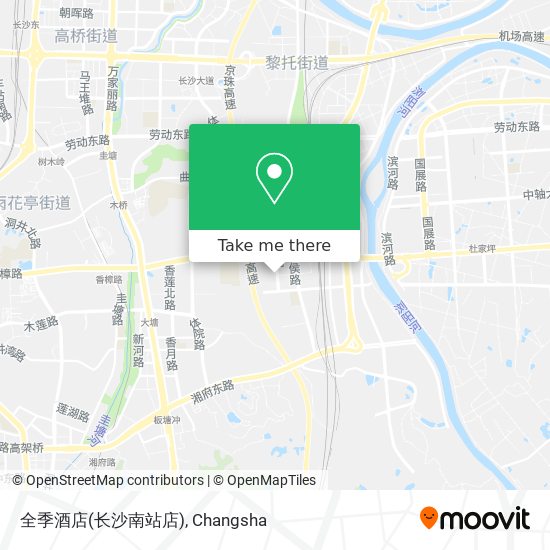 全季酒店(长沙南站店) map