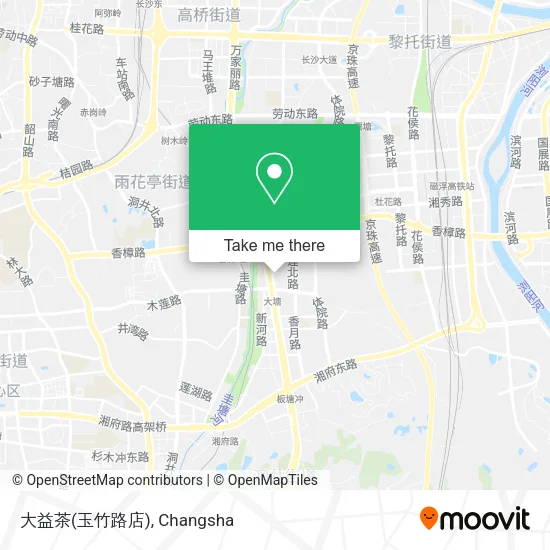 大益茶(玉竹路店) map