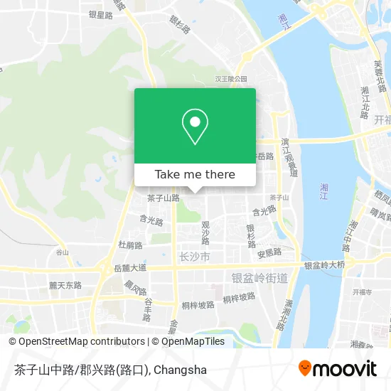 茶子山中路/郡兴路(路口) map