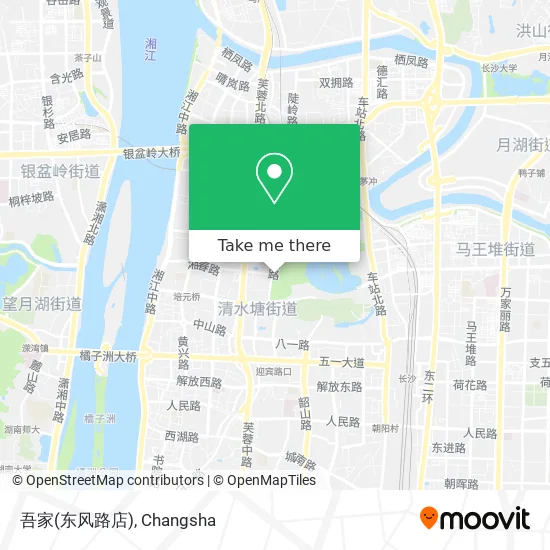 吾家(东风路店) map