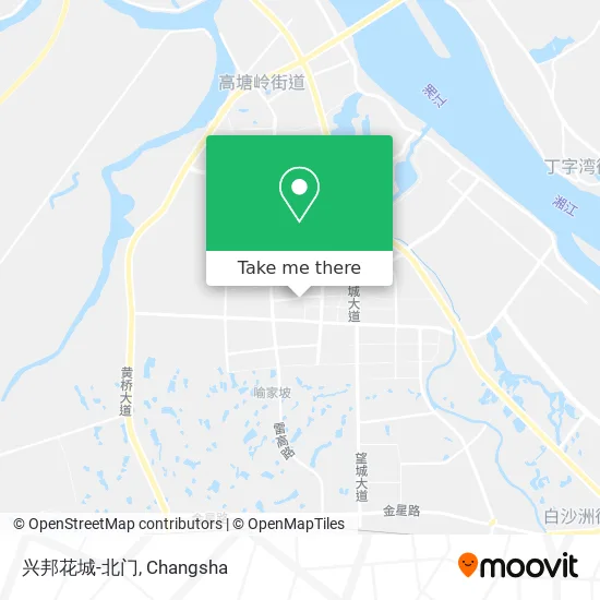 兴邦花城-北门 map