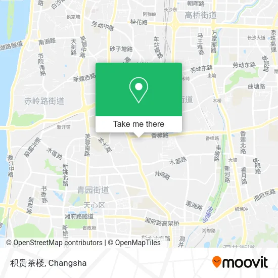 积贵茶楼 map