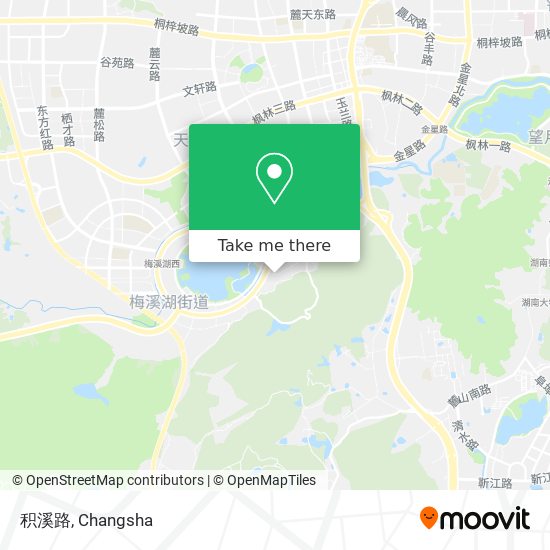 积溪路 map