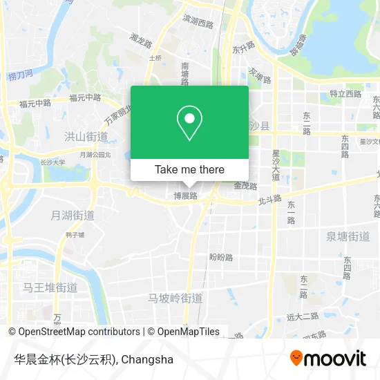 华晨金杯(长沙云积) map