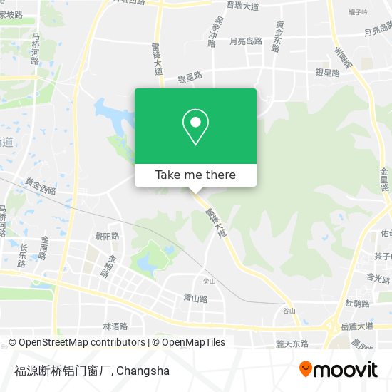 福源断桥铝门窗厂 map