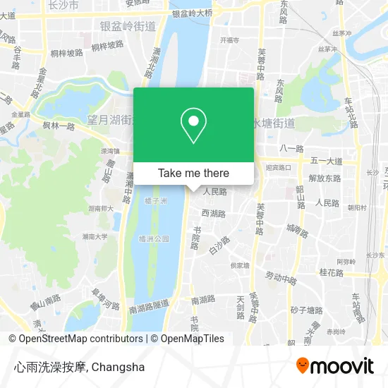 心雨洗澡按摩 map