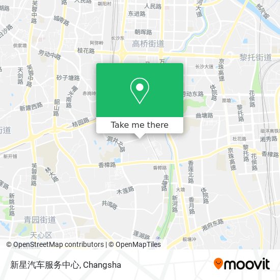 新星汽车服务中心 map