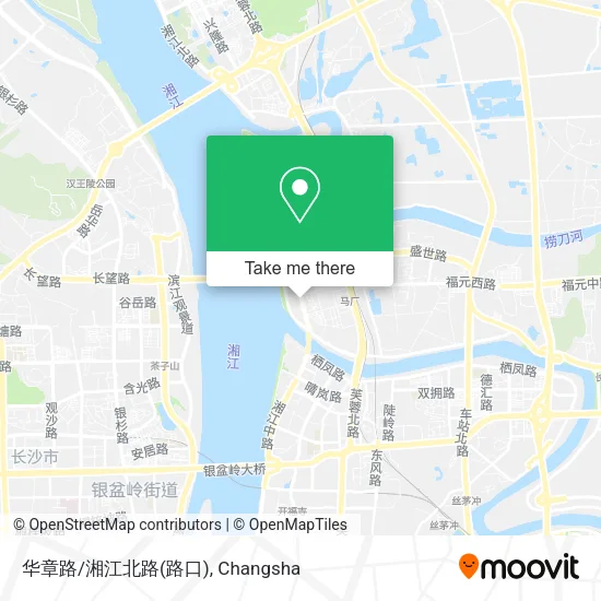 华章路/湘江北路(路口) map