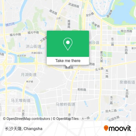 长沙天隆 map