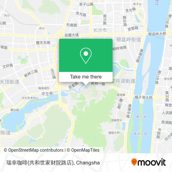 瑞幸咖啡(共和世家财院路店) map