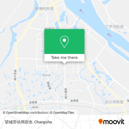 望城劳动局宿舍 map