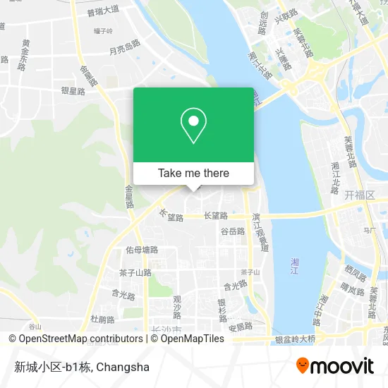 新城小区-b1栋 map