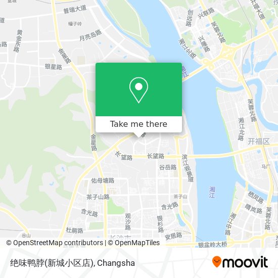 绝味鸭脖(新城小区店) map