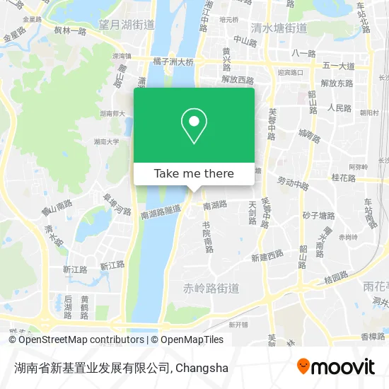 湖南省新基置业发展有限公司 map