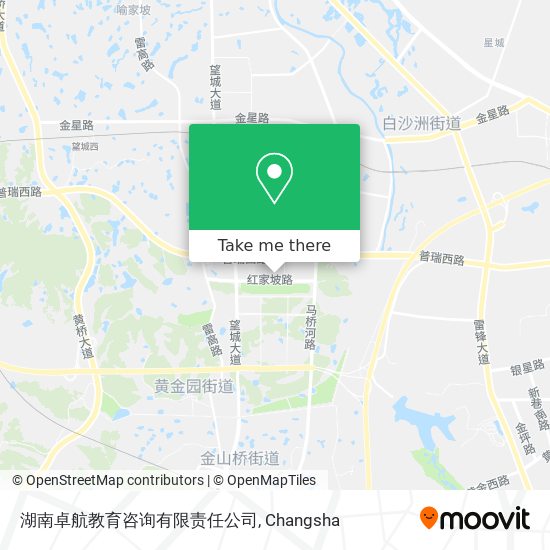 湖南卓航教育咨询有限责任公司 map