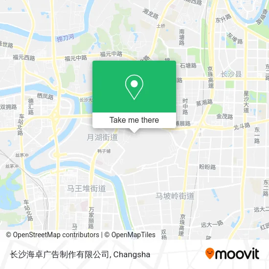 长沙海卓广告制作有限公司 map