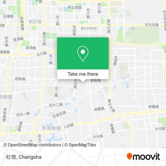 红馆 map