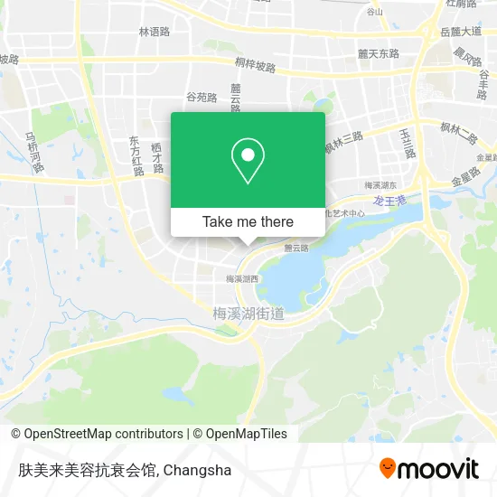 肤美来美容抗衰会馆 map