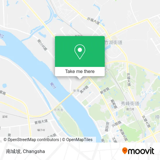 南城坡 map