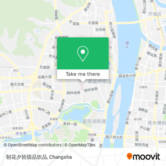 朝花夕拾甜品饮品 map