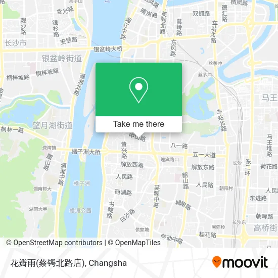 花瓣雨(蔡锷北路店) map
