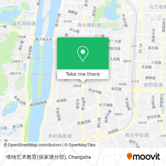维纳艺术教育(侯家塘分部) map