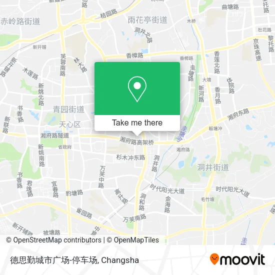 德思勤城市广场-停车场 map