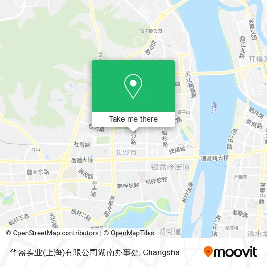 华盎实业(上海)有限公司湖南办事处 map