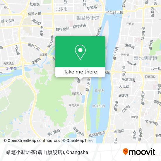 蜡笔小新の茶(麓山旗舰店) map