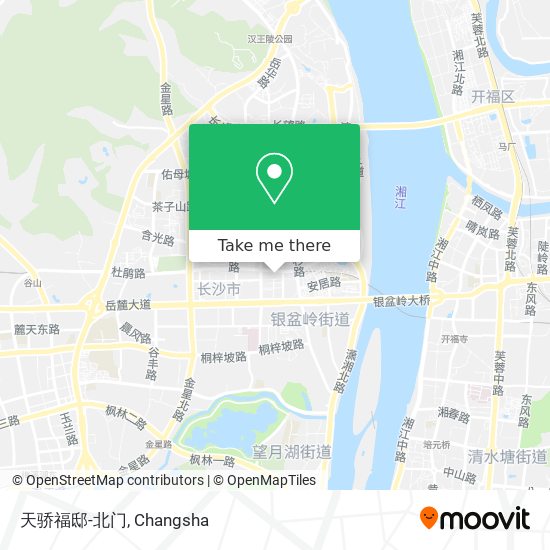 天骄福邸-北门 map