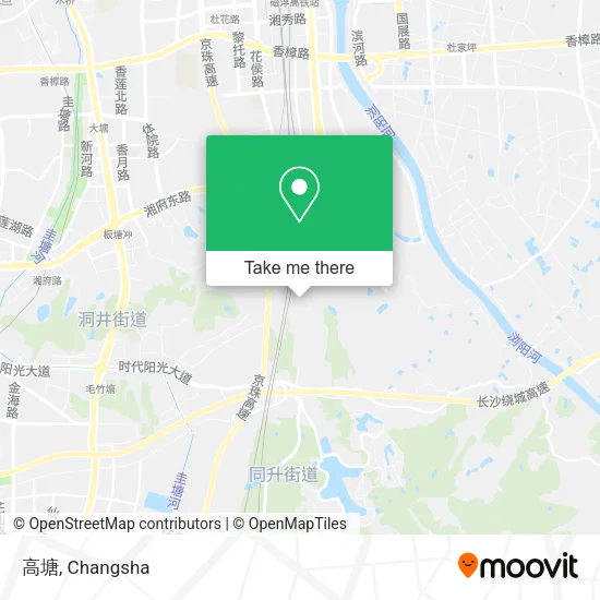 高塘 map