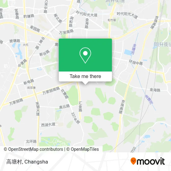 高塘村 map