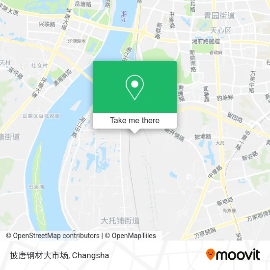披唐钢材大市场 map