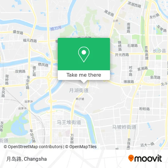 月岛路 map