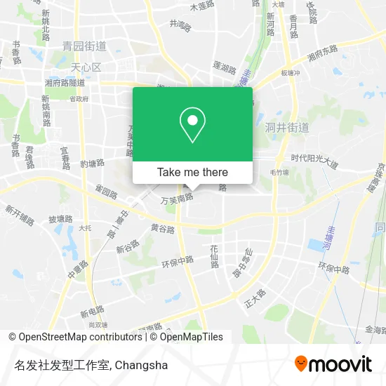 名发社发型工作室 map