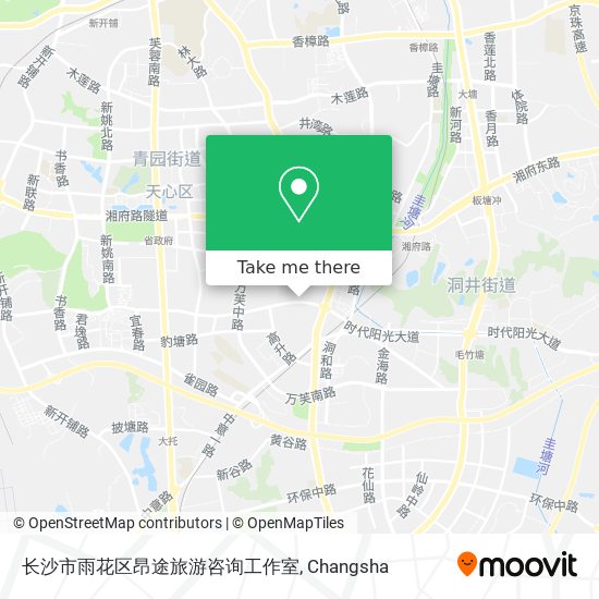 长沙市雨花区昂途旅游咨询工作室 map