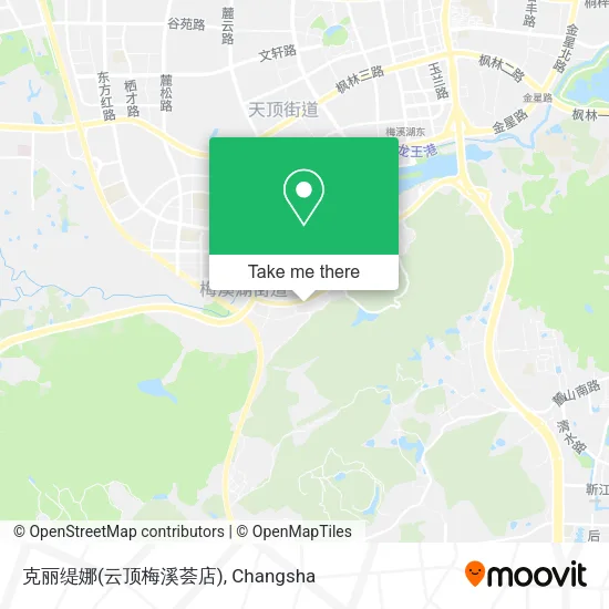 克丽缇娜(云顶梅溪荟店) map