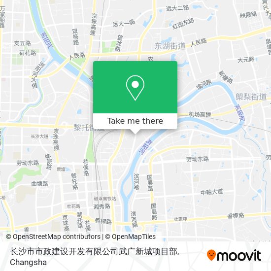 长沙市市政建设开发有限公司武广新城项目部 map
