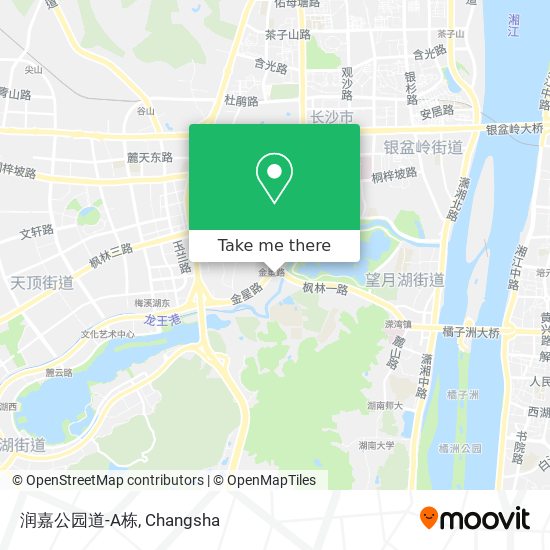 润嘉公园道-A栋 map