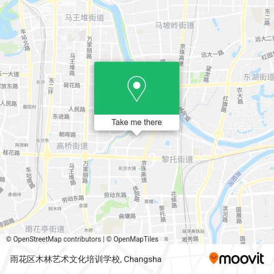 雨花区木林艺术文化培训学校 map