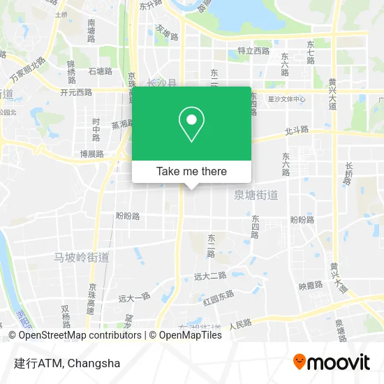 建行ATM map