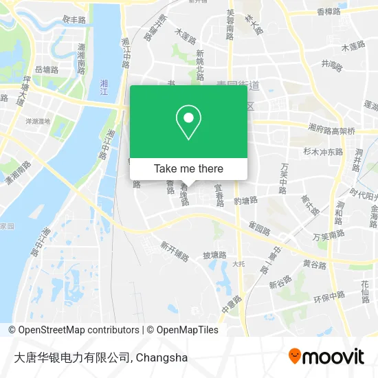 大唐华银电力有限公司 map