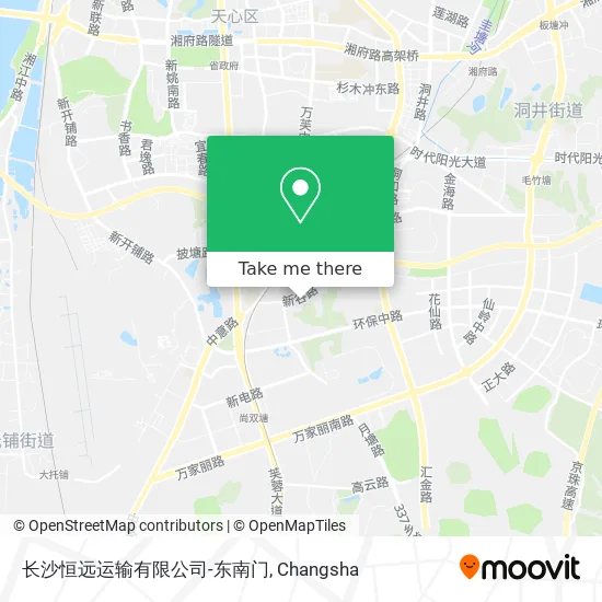 长沙恒远运输有限公司-东南门 map