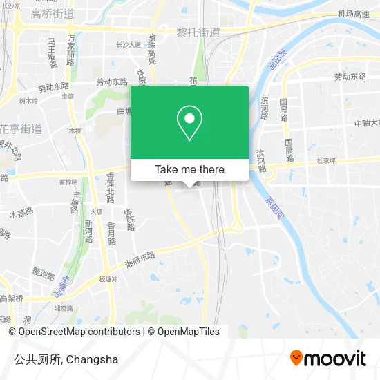 公共厕所 map