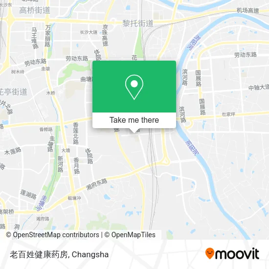 老百姓健康药房 map