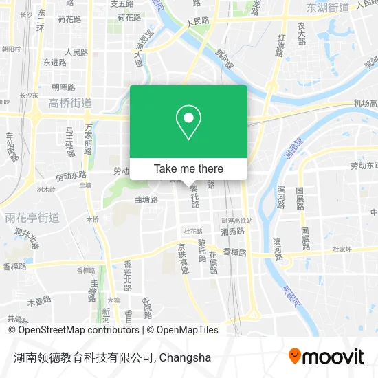 湖南领德教育科技有限公司 map